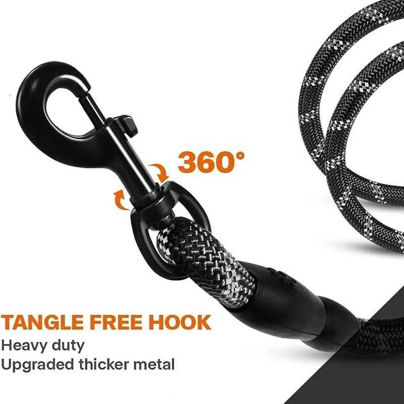 Double Strap for Dogs Lead Retractable Dog Leash for Big Strong Dog Pet Reflective Leash for Small Medium Dog Leash C251031