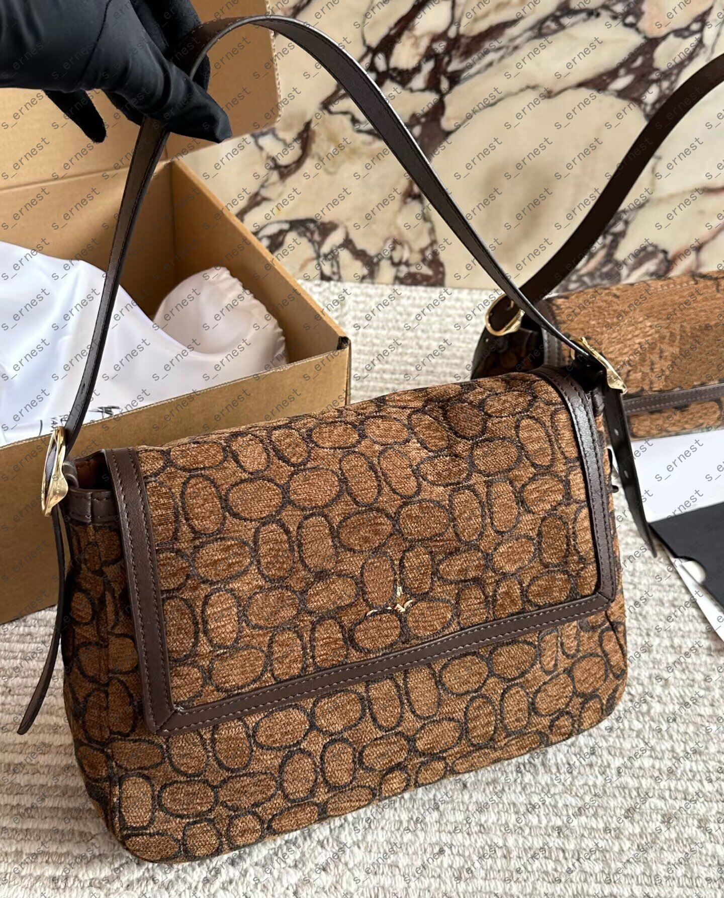 Luxury Designer Brand ETTA Crossbody Bags For Women Fashion Design Underarm Flip Shoulder Bag Female Handbag