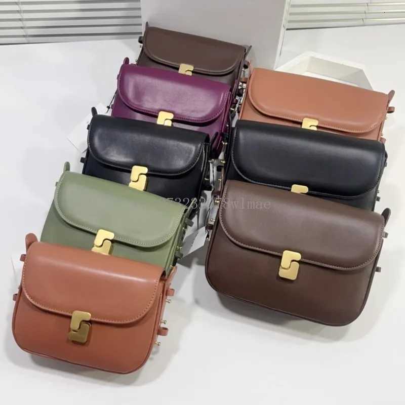Genuine Leather Shoulder Bag for Women Crossbody Bag Female Luxury Designer Bags Classic Crossbody Square Bags Commuting Bag W251031