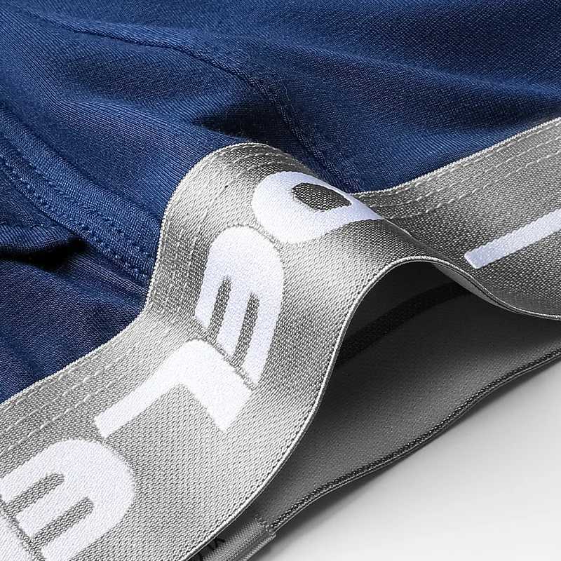 Bullet separate underwear Mens ventilated summer dry underpants Ice silk bag ice healthy boxersT251031