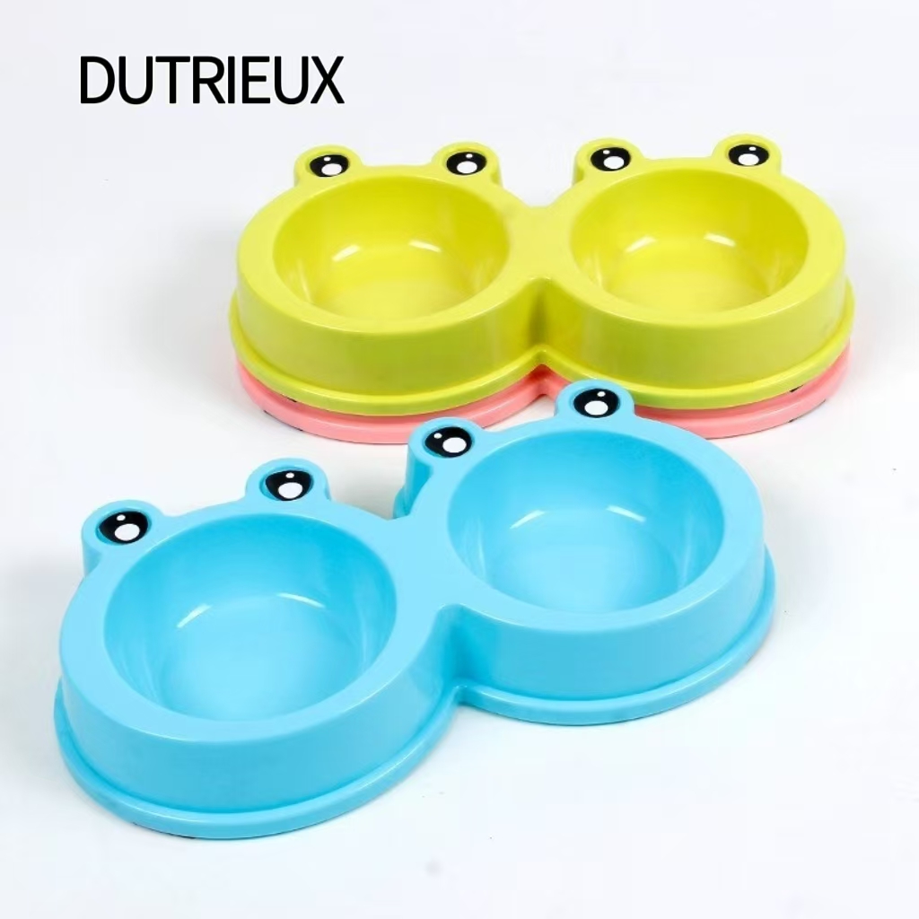 H1204 Non-slip stainless steel pet bowl, anti-tipping design, dropshipping available.