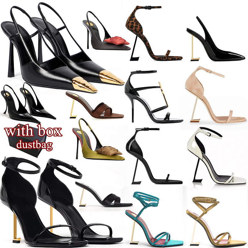 free shipping with box dustbag designers heels Dress Shoes womens high heels Stiletto Classic Pumps Patent Leather black Pointed Toes Open Toes ladys Wedding Party