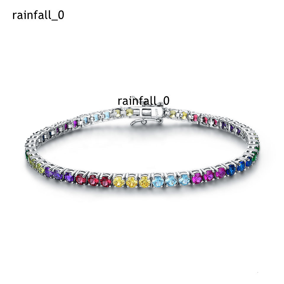 Moissanite Bracelet Tennis Chain Jewelry Butterfly Mounting Women