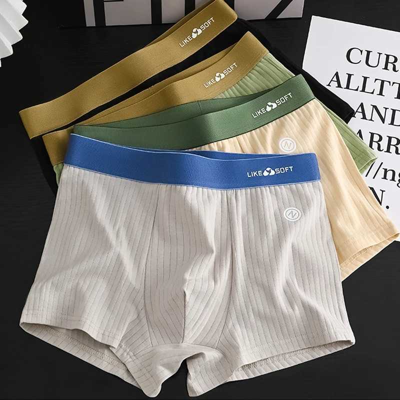 3PCS Mens Boxer Briefs Sports Boxer Man Sexy Men Unerderwear Mens Square Panties Sporty Boxers Shorts Underwear Big Size GiftT251031