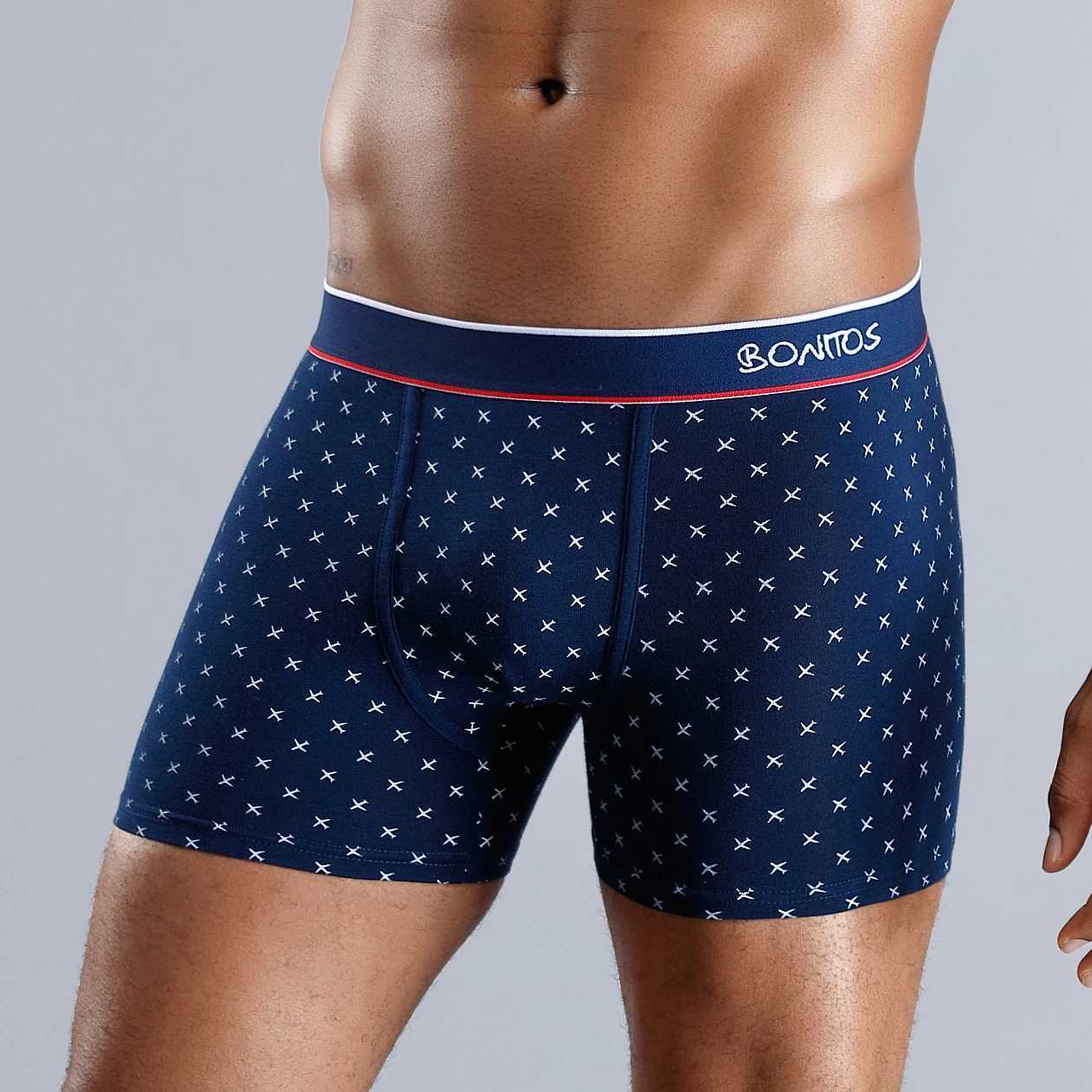 4pcs Boxers Mens Panties Underpants Man Boxer Underwear Cotton for Male Underpants Man Cotton Large Size Lot SoftT251031