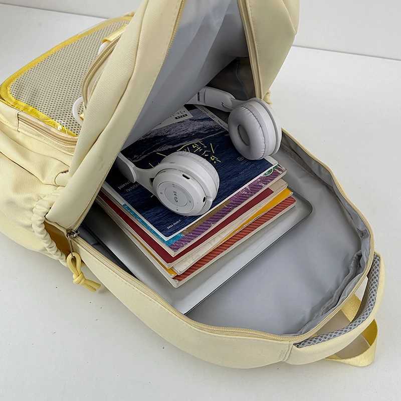 Japanese Style Kawaii Backpack Girls Transparent Ita Bag Women Large Capacity Backpack Fashion School Bag for College Student JK W251031