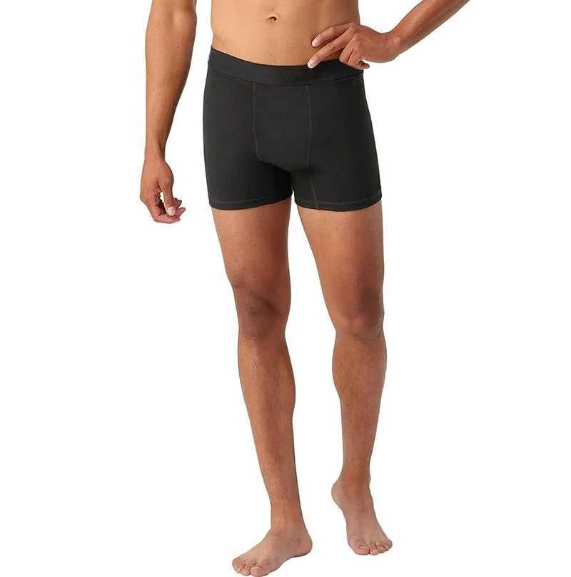Mens Merino Wool Underwear Boxer Briefs 87 Merino Wool Boxers Soft Breathable Moisture Wicking Sports Fitness BoxershortsT251031