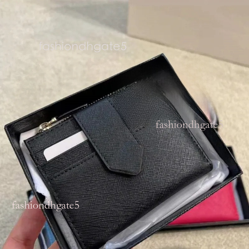 short wallet card holder purse woman mens wallets designer coin purses zipper pouch Genuine Cowhide Leather Mini Clutch Bags TOP