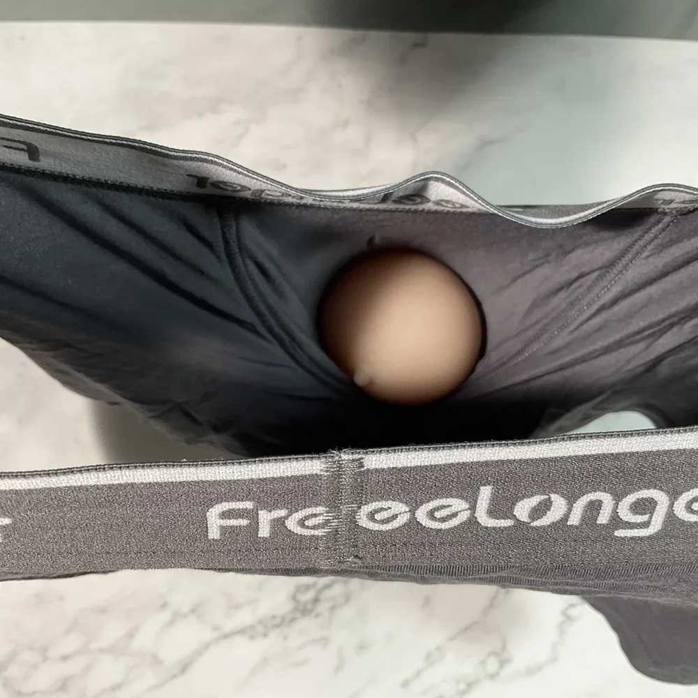 Man Bulge Pouch Underpants Underwear Unique Enhancing Thin Crotch Low Waist Lingerie Panties Elastic Super Big UConcex BoxersT251031