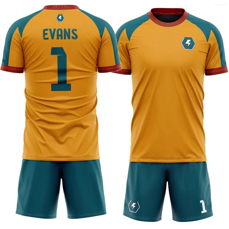 Men's Tracksuits Anime Inazuma Eleven Raimon Summer 3D Printed Short Sleeve Shorts Two Piece Set Street Leisure Sports Fashion