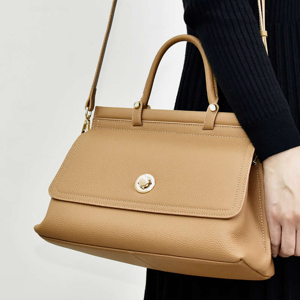 Luxury Bag Designer Genuine Leather Women S New Fashion Top Layer Cowhide Large Capacity Handbag Tote Bag