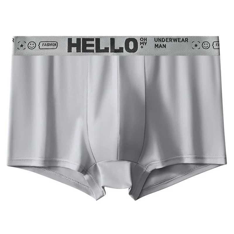 5Pcspack Mens Underwear Male Boxers Sexy Underpants Comfortable Breathable Fashion Boys Panties Underwear Boxershorts MenT251031