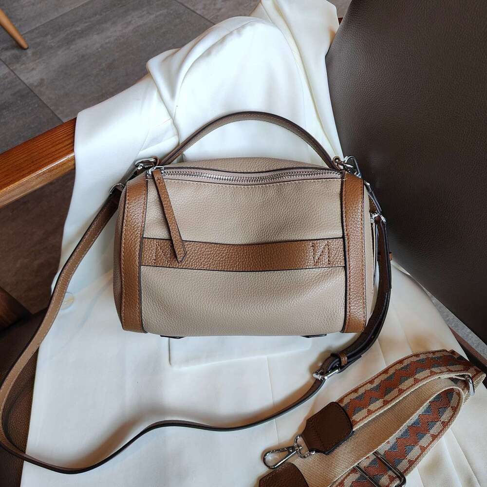 Luxury Bag Designer Women S New Color Block Casual Pillow Fashion Genuine Leather Handbag High End Versatile Shoulder Crossbody Bag For