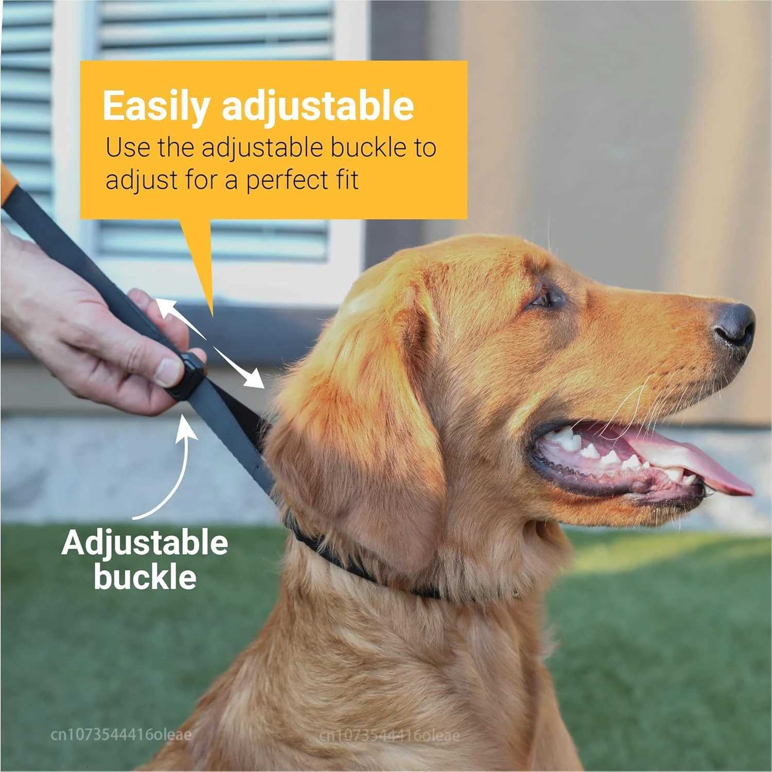 Dog Prong Collar for NoPull Training QuickRelease Buckle Adjustable Pinch Collar Dog Training Collar for Large Dog C251031
