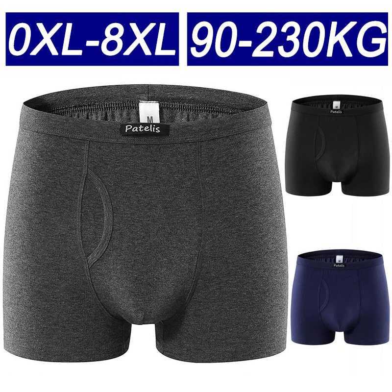 Plus Size Boxer Shorts for Men Underwear 6xl 7xl 8xl Breathable Male Underpants 95220kg Homme Boxershorts Soft Panties ClothesT251031