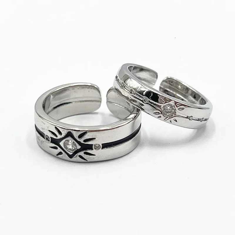 Game Love And Deepspace Rafayel Xavier Zayne Cosplay Ring Unisex Adjustable Wedding Rings Couple Jewelry Accessories GiftsXJ251031