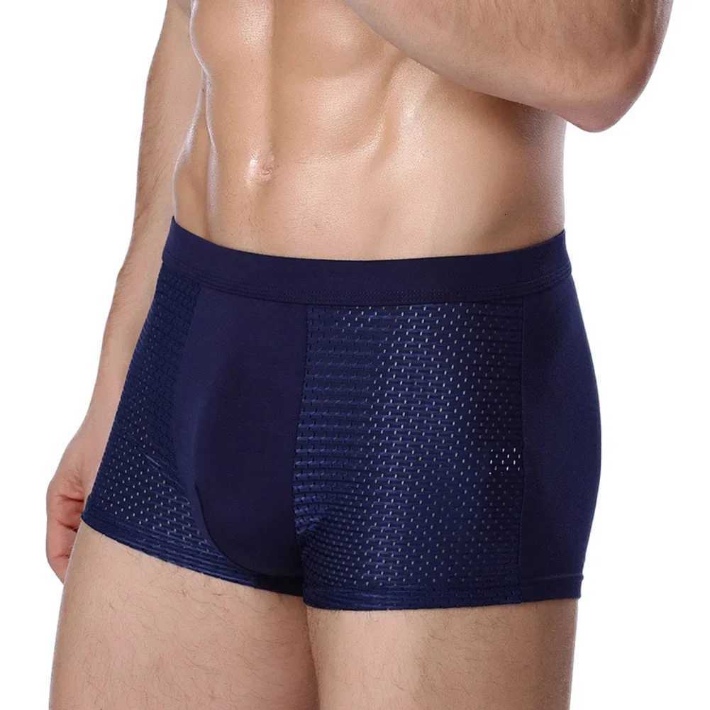 Bamboowear Bamboo Boxer Short Men Microfiber Boxer Briefs Underwear Compression StretchT251031