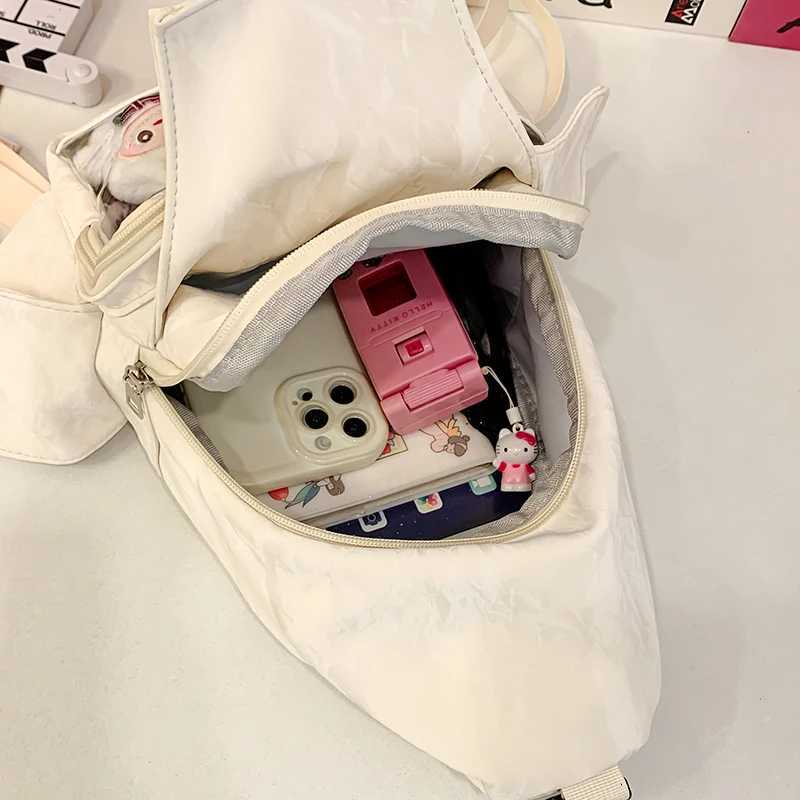 Transparent Ita Mochila Daily Using Student Lightweight Portable School Backpack Women Multifunction Womens Small Backpack W251031