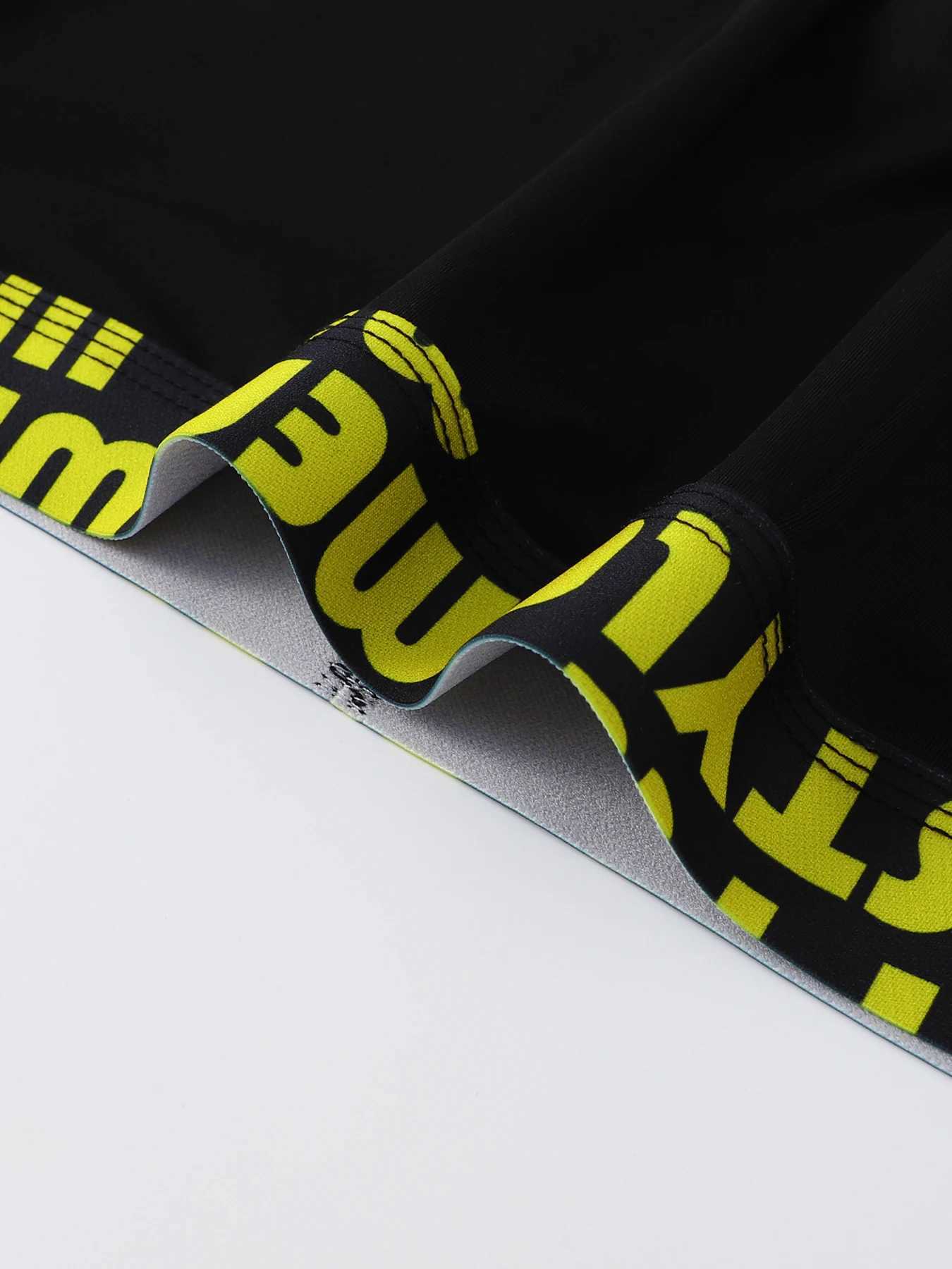 4Pack Mens Boxers Colorful Letter Waistbands Are Super EyeCatching Breathable SkinFriendly Like Second SkinT251031