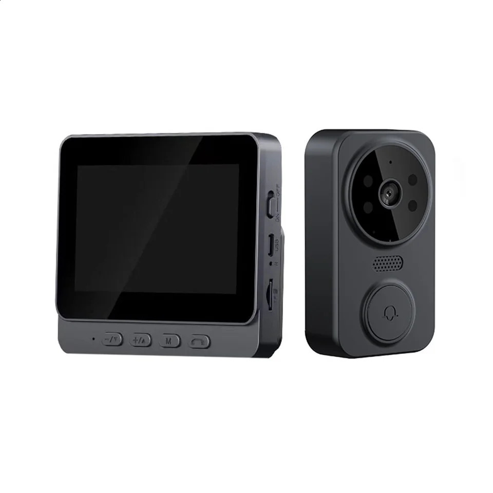 Wireless Video Doorbell Camera Bundle Smart Security Camera with Night Vision 24G WiFi HD Motion Detection Cloud Storage 251106www