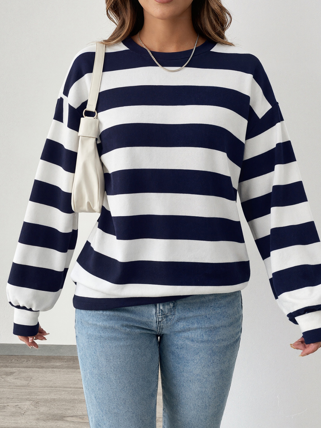 Autumn/Winter Collection: Ladies' Long-Sleeve Patterned Cardigan with Soft Touch Fabrication--CF56352