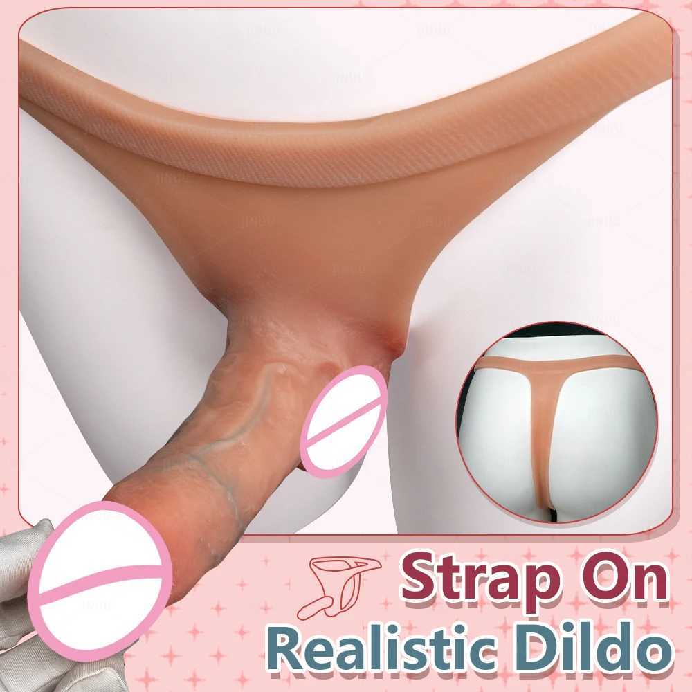 Silicone Strapon Dildo for Women Realistic Gay Penis Godemichet Consoladoresfemenino Strapless Strapon Adult Sex Toy 18