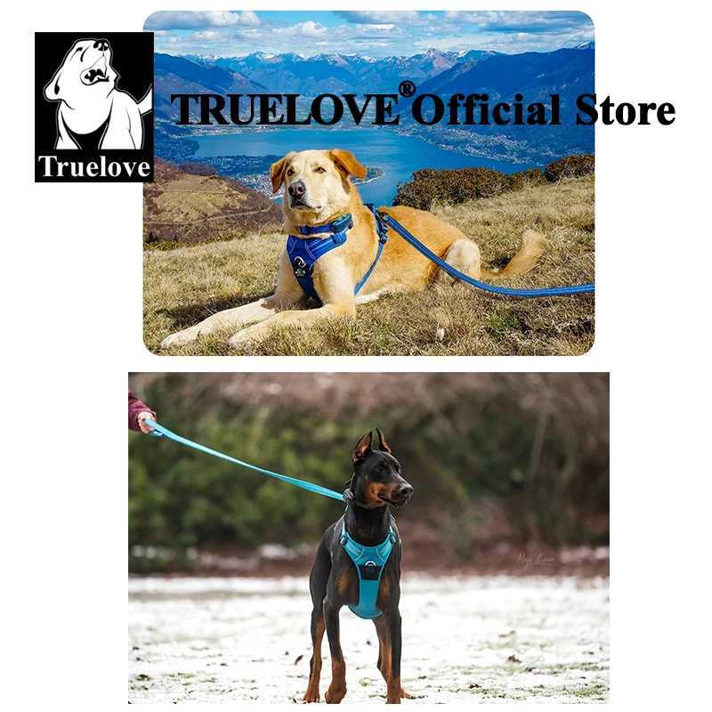 Truelove Pet HarnessPet Leash Set Rope 110cm200cm Allinone Reflective Dog Harness No Pull Adjustable Buckles Dropshipping C251031