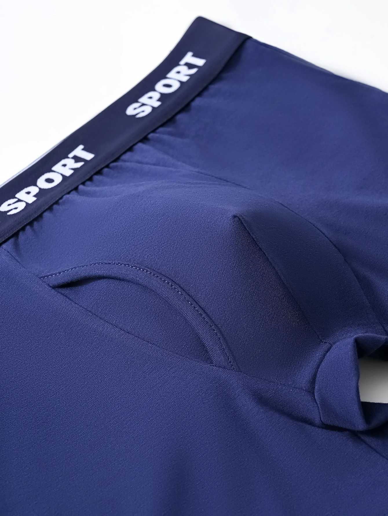 4Pack Mens Underwear Healthy Comfortable Boxer Briefs HighQuality Long Boxer Short Trendy Casual Sports Fitness Mens PantiesT251031