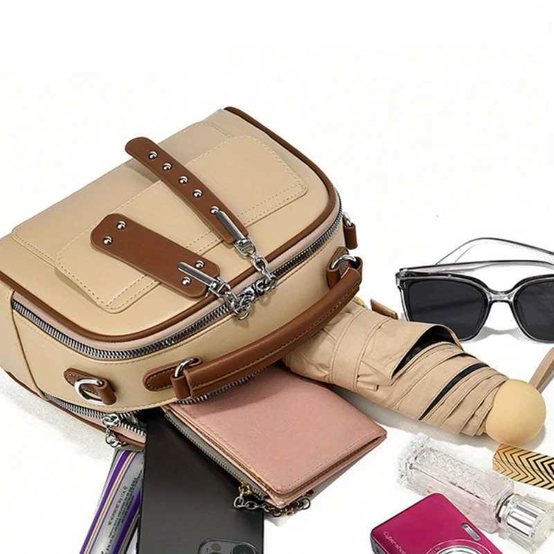 PU Leather Solid Color Fashion Small Handbag Adjustable Shoulder Strap Womens Shoulder Bag Ladies Crossbody bagT251031