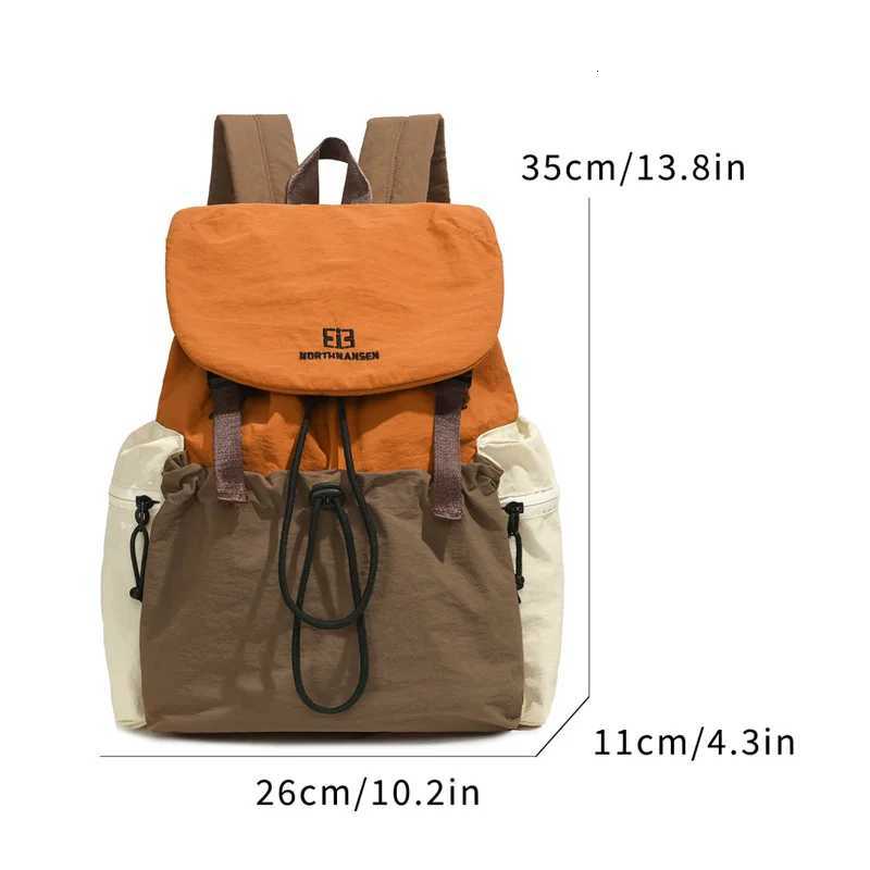 2025 Hot Models Of Largecapacity Casual Shoulder Bags For Men And Women Unisex Style Commuter Backpacks Student Schoolbag W251031