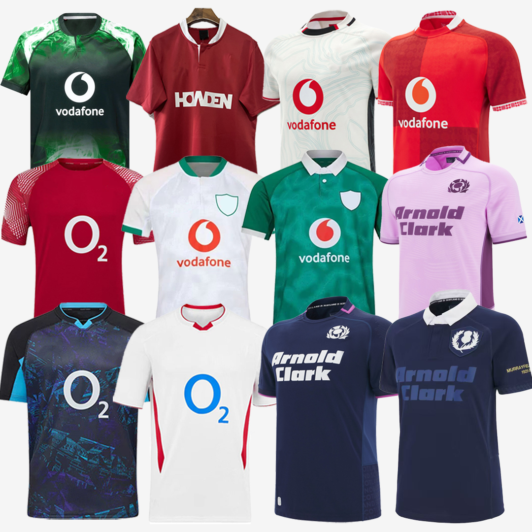 New + Retro 2025 2026 2027 RUGBY shirt T Scotland 150th vest Ireland Fans version jerseys S-5XL 24 25 26 27 Training uniform Mens kit 150 years home away