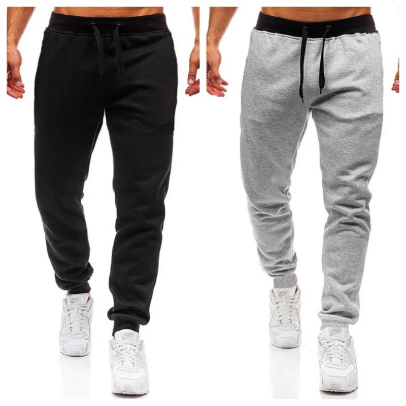 2025 Men Casual Sports Pants Running Workout Jogging Long Pants Gym Sport Trousers for Men Jogger Sweatpants 251030