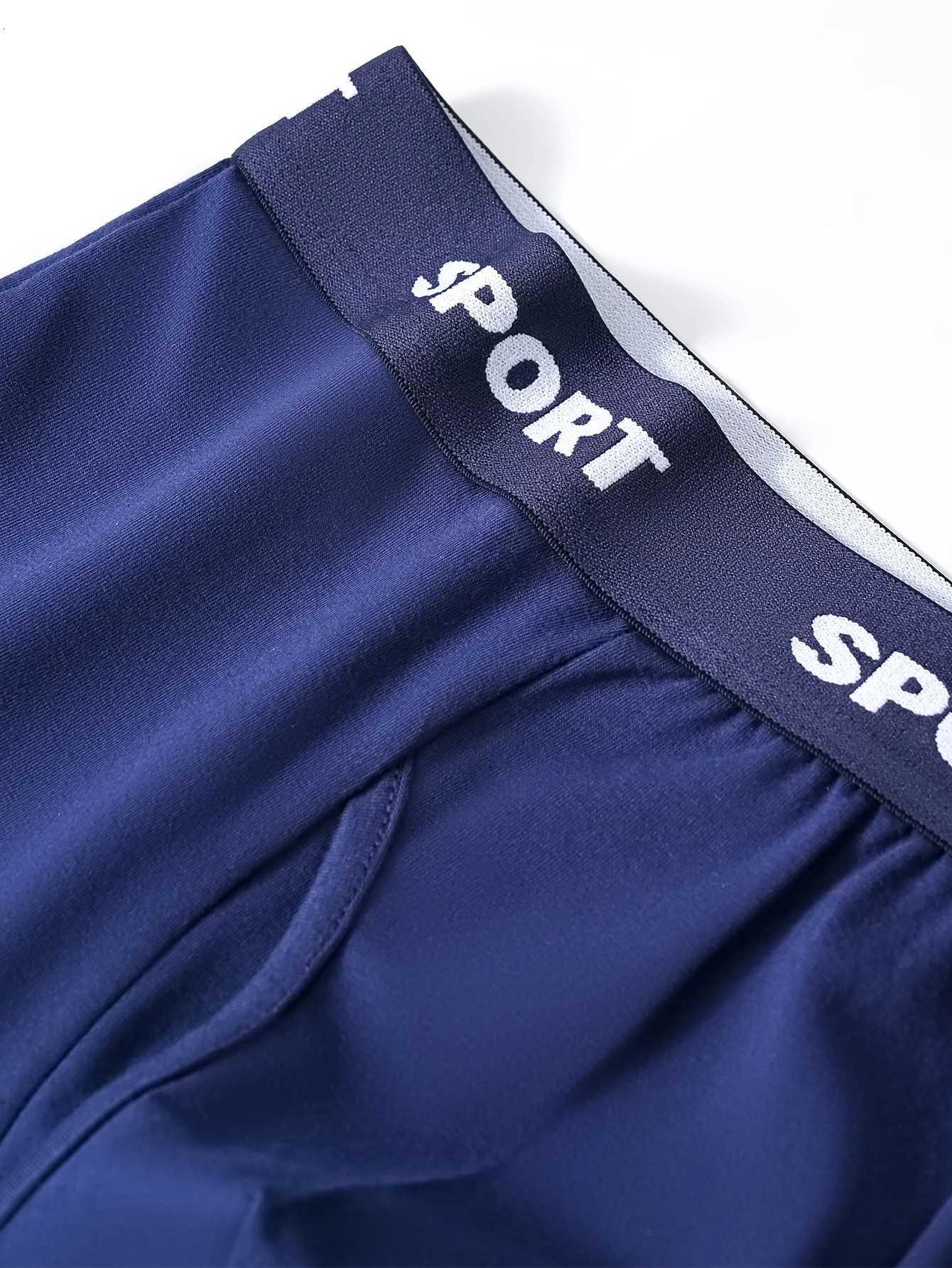 4Pack Mens Underwear Healthy Comfortable Boxer Briefs HighQuality Long Boxer Short Trendy Casual Sports Fitness Mens PantiesT251031