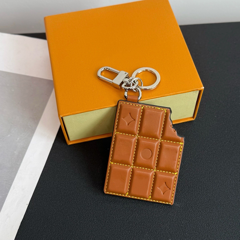 Luxury Designer Keychain Credit Card Holders Mini Wallets Chocolate Bag Charm For Women Leather Classics Purses Luxury Keychains Gift NO Box AAA