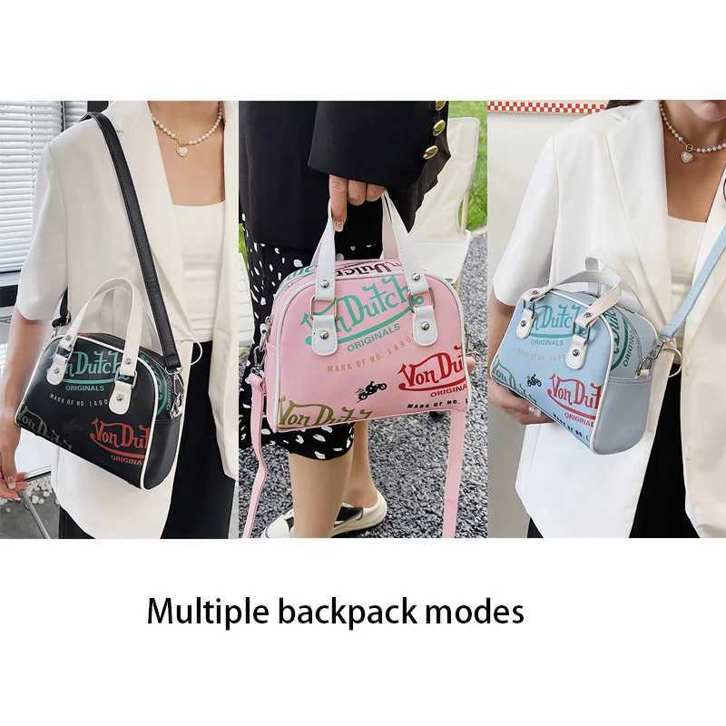 Womens Bag Large Capacity Leather Colour Printing Daily Commuter Womens Shoulder Handbag Bag Shopping W251031