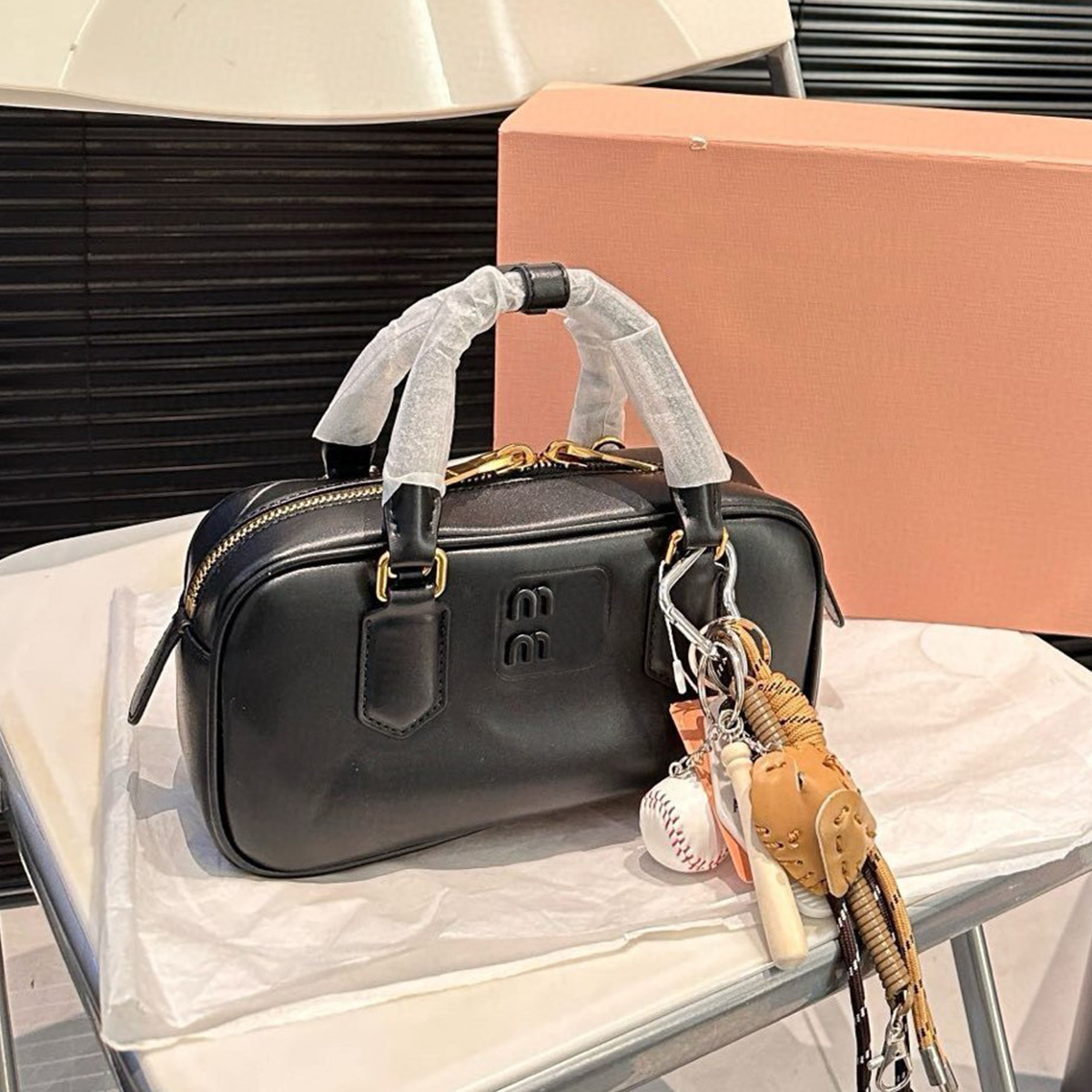 Designer Unique Vintage Bowling Bag Casual Top-Handle Purse for Daily Use Spacious & Lightweight Women Hoho bag