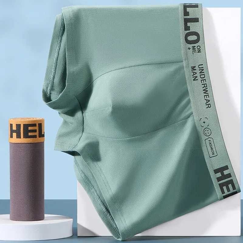 5Pcspack Mens Underwear Male Boxers Sexy Underpants Comfortable Breathable Fashion Boys Panties Underwear Boxershorts MenT251031