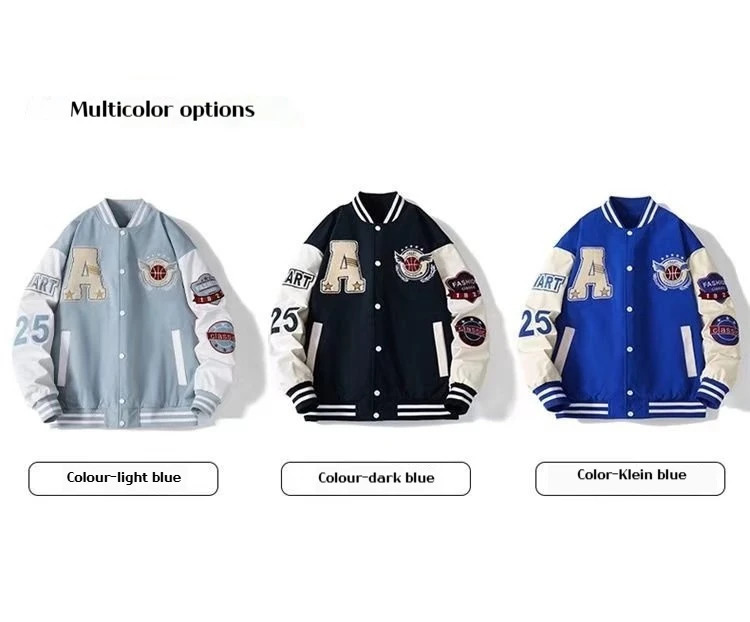 Spring and Autumn Baseball Jacket Mens Jacket Street Hip Hop Windproof Jacket Autumn and Winter Warm Baseball Shirt Jakcet 251028