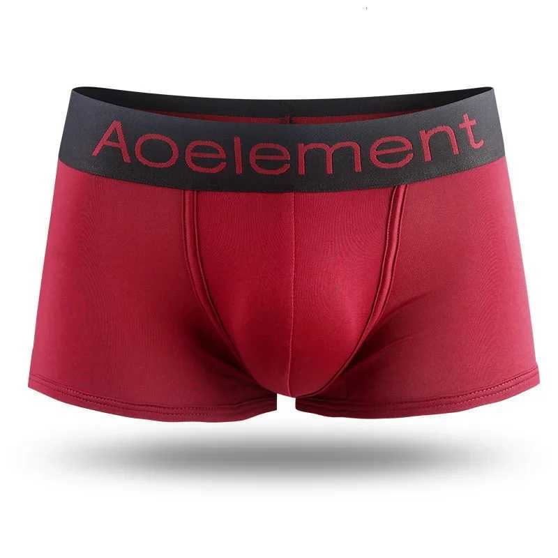 Mens underwear summer new ice silk boxers one piece underwear men breathable cool boxers underpantsT251031