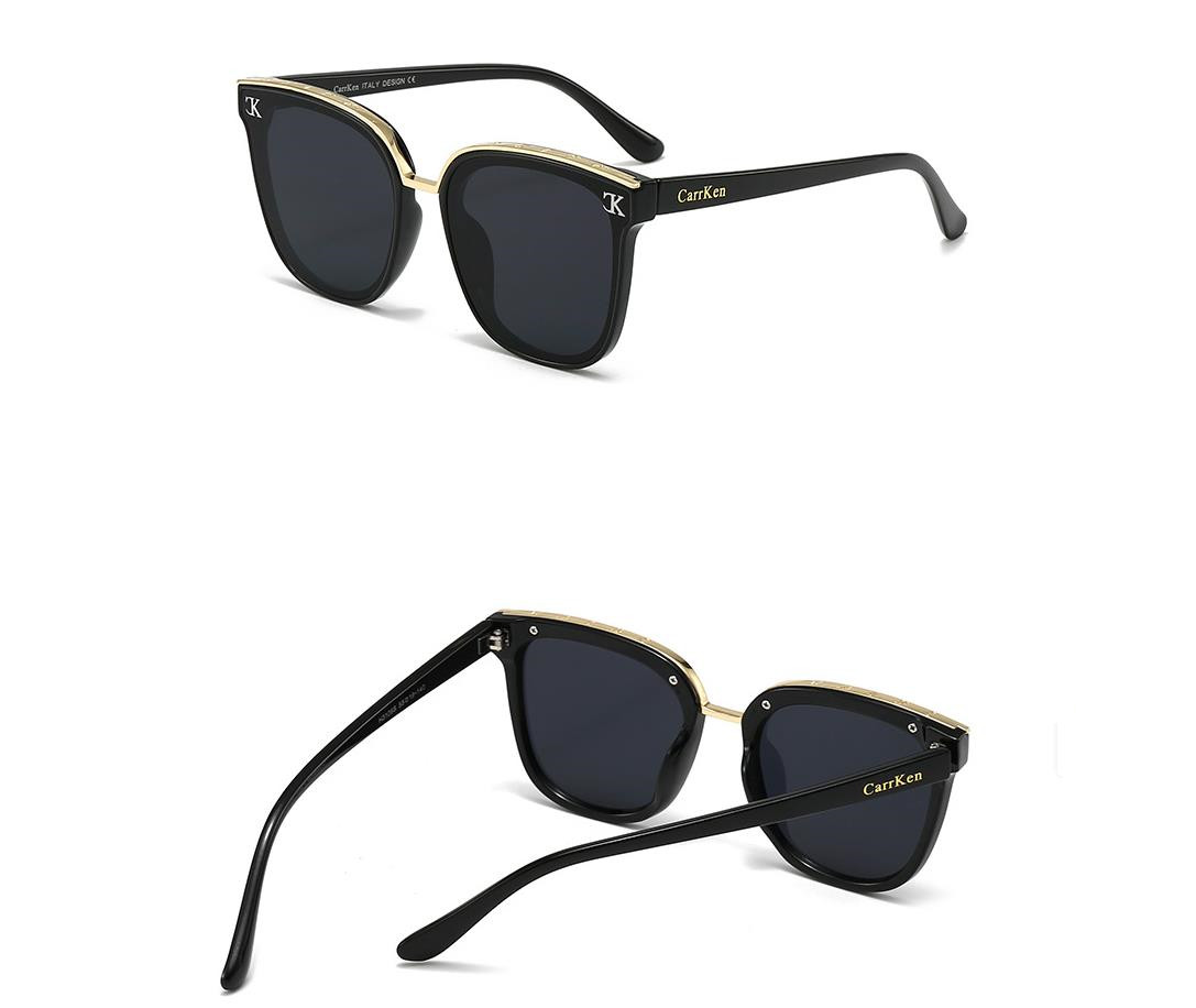 Designer Sunglasses For Men Women Sunglasses Fashion Classic Round Sunglasses Luxury Polarized Goggle Pilot PC Frame Oversized UV400 Eyewear KP4200