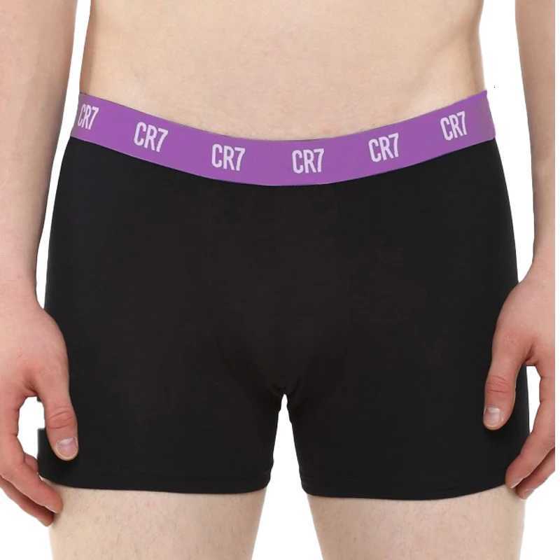 CRIIS SEVEN 7 Mens Underwear Boxers Briefs Purple Boxershorts Softness Fashion Style Male Panties Violet Plus Size Man BoxersT251031