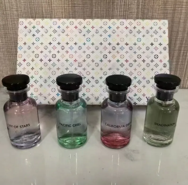 Cologne Gulong Designer Men's Fantasy Chinese Sample Four Piece Set 4X30ml Gift Box Light Essence Floral Fragrance Lasting Perfume