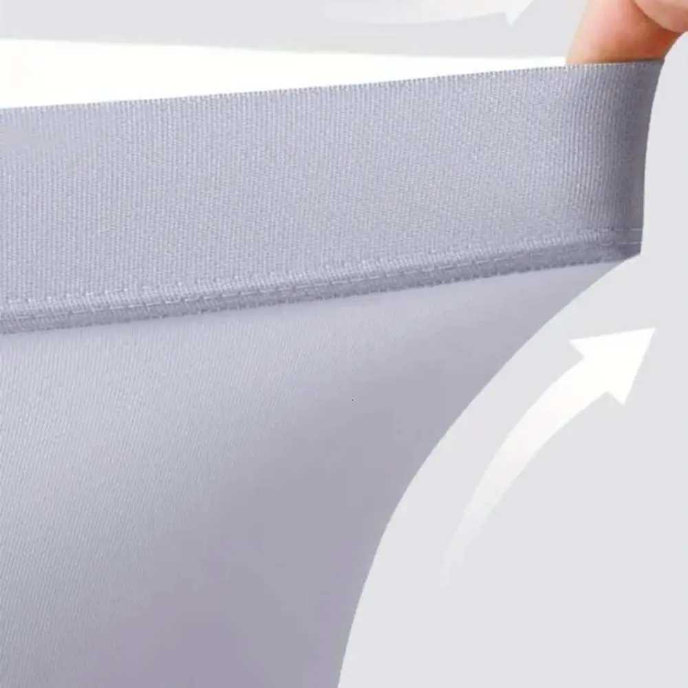 Mens Panties Boxers Shorts Ice Silk Underwear Men Boxer Sexy Breathable Comfortable Underpants Ultrathin Man BoxerShorts L5XLT251031