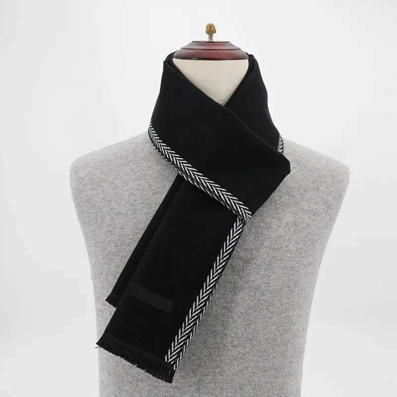 Luxury Brand Winter Plaid Cashmere Scarf for Men Warm Neck Scarfs Male BusinESS Scarves Long Mens ShAWlW251030