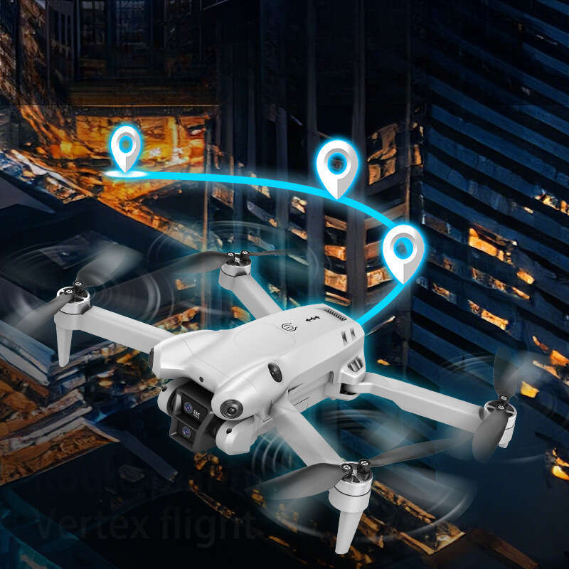 K Camera Drone High Definition Electric Zoom Lens With Inch Screen Remote Control Brushless Motor Capable Of One Click Takeoff Landing Optical Flow