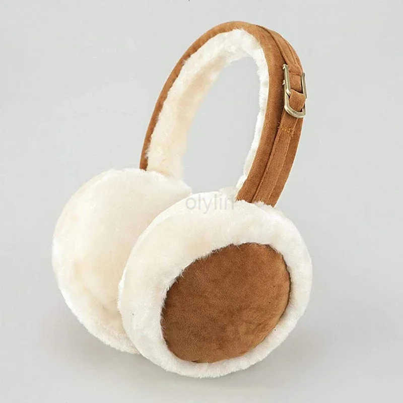 Plush Ear Muffs Warmer Foldable Ear Cover for Women Men Winter Warm Earflaps Outdoor Cold Protection EarMuffs Ear Cover Fashion M251030