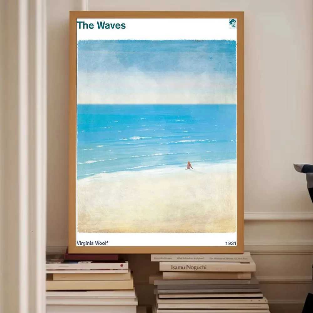 Coastal Canvas Wall Art Ocean View Decor Beach Sunset Print Seascape Painting Minimst Home Decor Tranquil Vibes Artistic Gift C251031