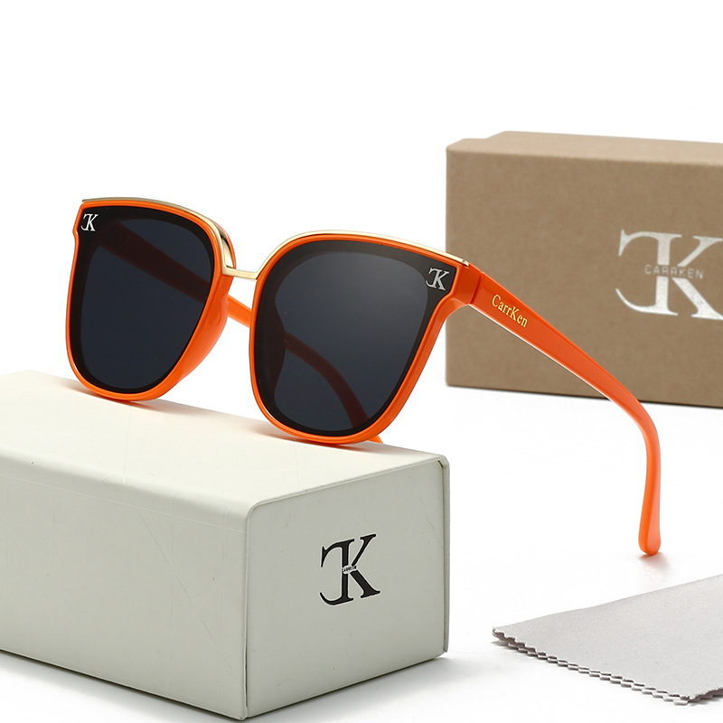 Designer Sunglasses For Men Women Sunglasses Fashion Classic Round Sunglasses Luxury Polarized Goggle Pilot PC Frame Oversized UV400 Eyewear KP4200