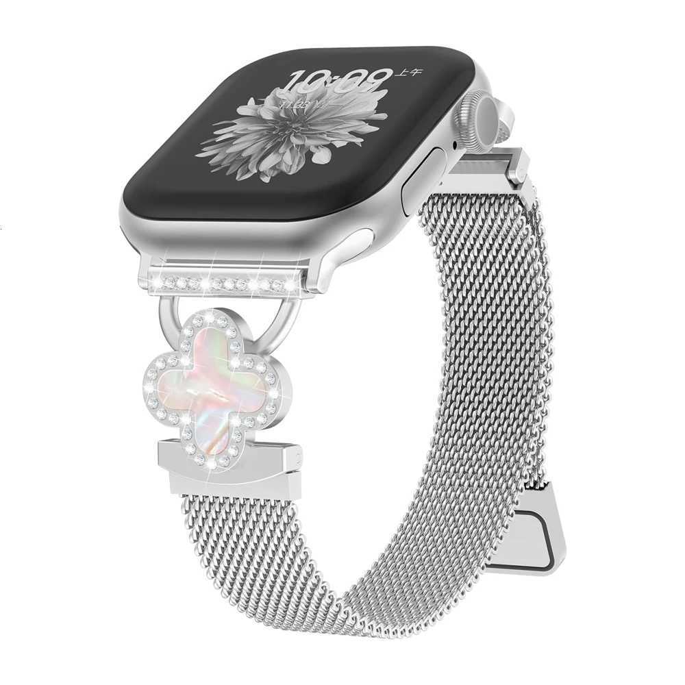 Diamond Strap for watch band 42mm 44mm 46mm 45mm 49mm 40 41 metal milanese correa bracelet series 10 9 8 7 6 5 4 SE tra Y251031