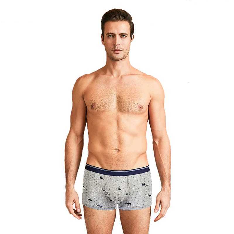 4pcs Mens Panties Sexy Shorts Cotton Underwear Male Breathable Boxers Solid Boxershorts Brand UnderpantsT251031